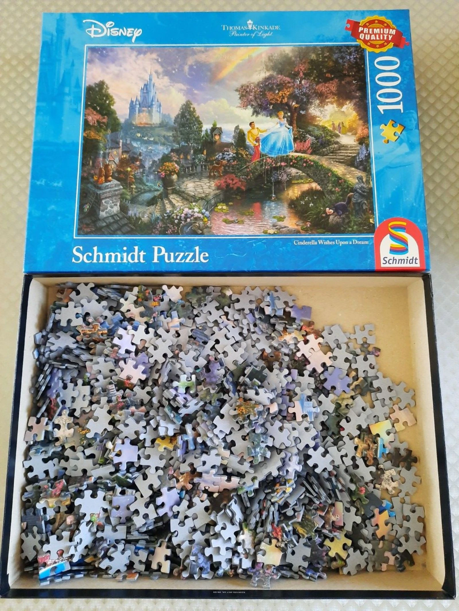 Puzzel Disney Assepoester Thomas Kinkade – Schmidt – 1000 stukjes – photo 2